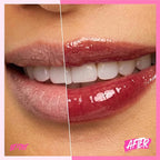 SKINTIFIC Peptide Brightening Lip Serum, Hydrating & Plumping Tinted Lip Gloss - Image 4