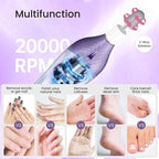 36-Piece DW2180 Professional Manicure Pedicure Kit, Electric Nail File Set - Image 4