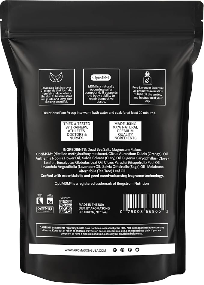 Aromasong Muscle Recovery Bath Soak - Image 8