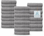 Welhome James 100% Cotton Textured Stripe Towels by WelhomeByWelspun