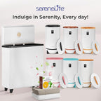 SereneLife Rectangular Towel Warmer Bucket, Large Capacity Single Touch Towel & - Image 7