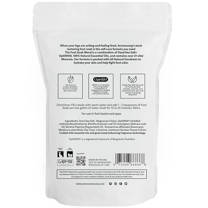 Aromasong Tea Tree Foot Soak - Image 7