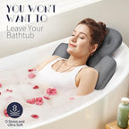 Full Body Bath Pillow for Bathtub, Thick Bathtub Cushion, Luxury Tub Pillow for - Image 4