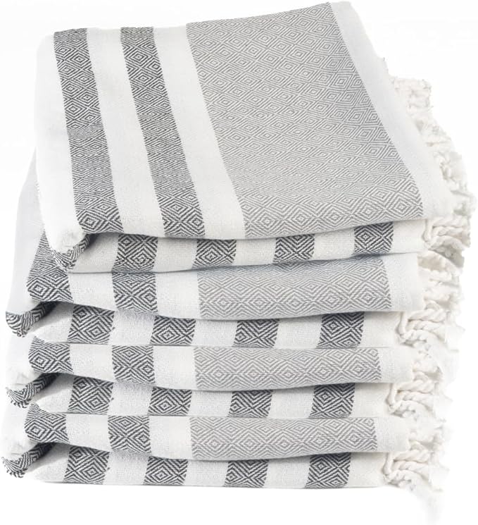 Cotton Turkish Beach Towel by 9Threads