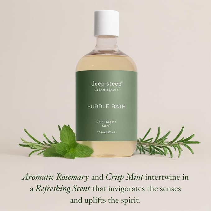 Deep Steep Rosemary Mint Bubble Bath - Image 5