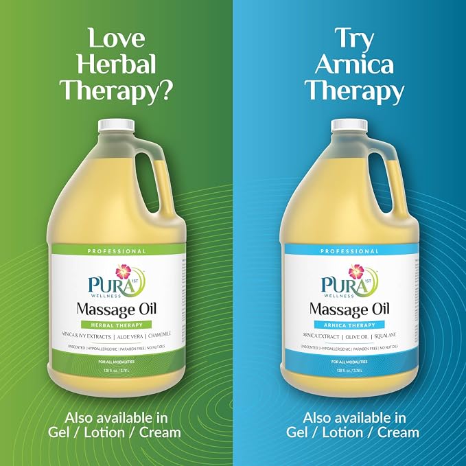 Herbal Therapy 1 Gallon Massage Oil, Aloe Vera, Professional, Massage Therapy - Image 6