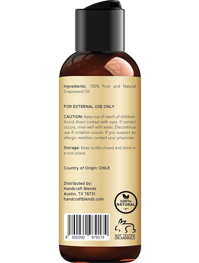 Handcraft Blends Grapeseed Oil - Image 3