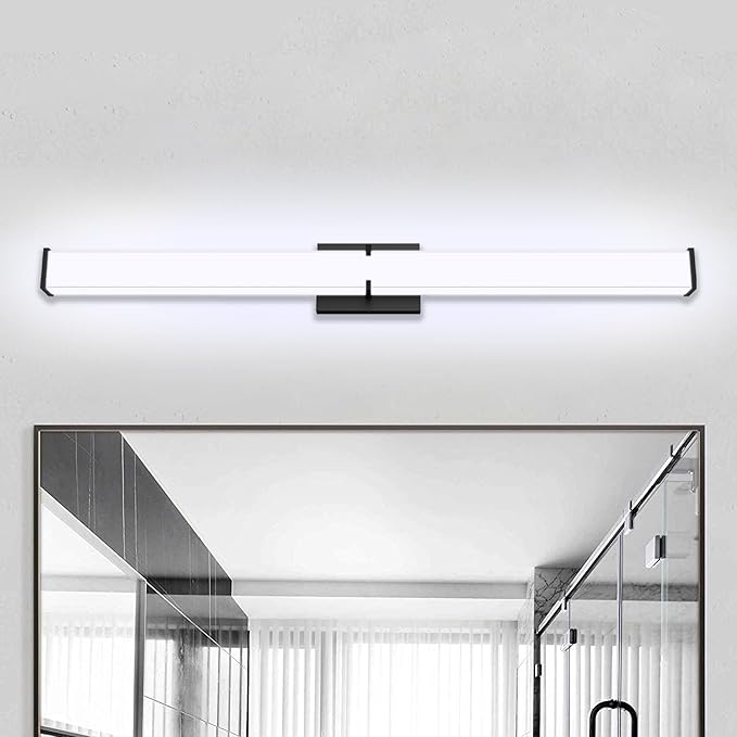 Bathroom Light Fixtures: 40 Inch ETL Certified LED Bathroom Vanity Light 5000K by NOVELUX