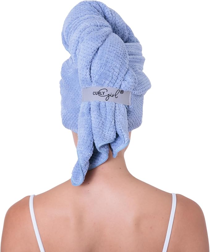 Curly Girl Microfiber Hair Towel Wrap by CURLYGIRL