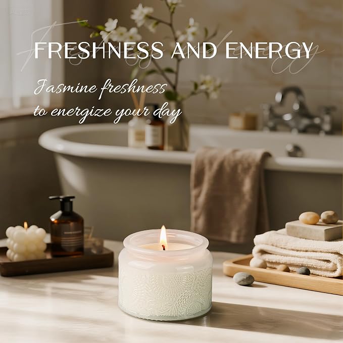 NORVENCE Candles for Women, Scented Candle Gift Set of 4, Scented Candles for - Image 6