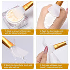 LORMAY Jelly Brush | 2 Pcs Silicone Face Mask Brushes | Mask Application Tool - Image 6