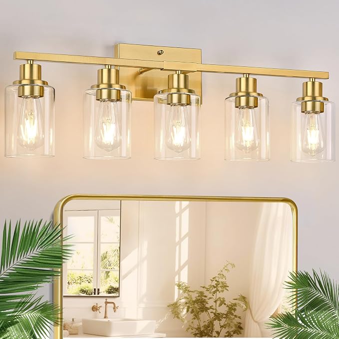Indoi 5-Light Bathroom Vanity Light by Indoibrightenyourbathroom