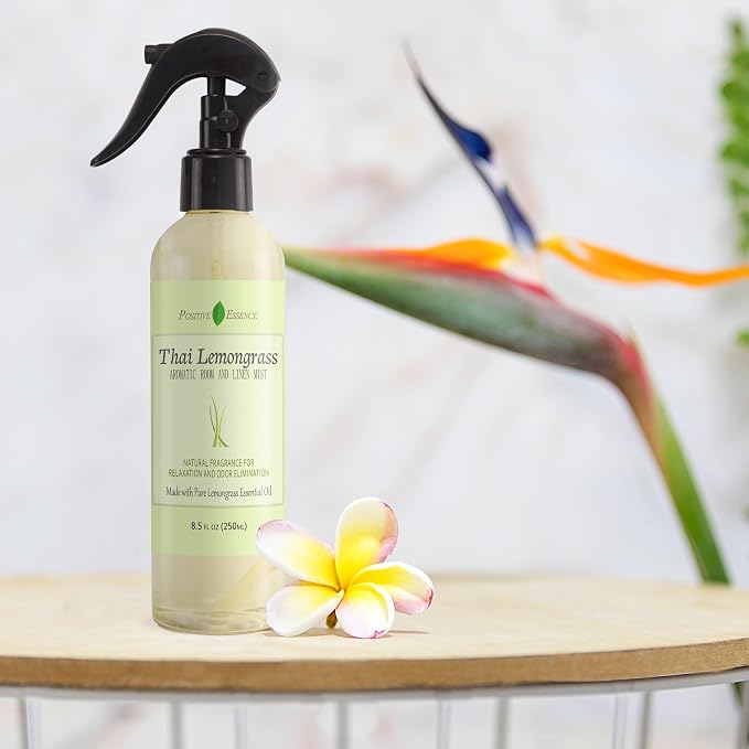 Thai Lemongrass Linen and Room Spray, Natural Air Freshener Made - Image 2