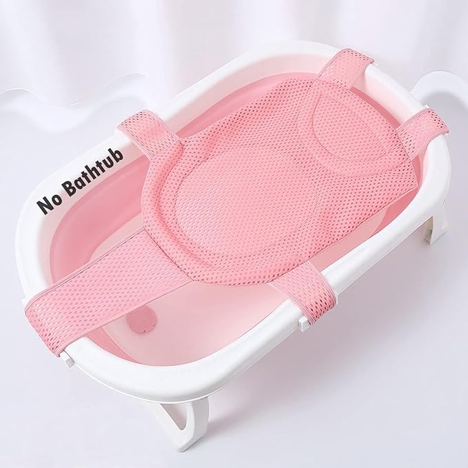 Baby Bath Support Mesh Pad Newborn Bath Tub Seat Net Non-Slip Baby Tub Mat by SIQITECHNO