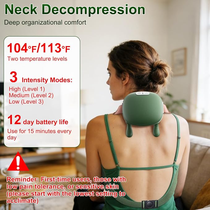 Nooydio Neck Massager, Neck and Back Massager - Image 2
