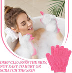 Ramede 30 Pair Exfoliating Glove Double Sided Exfoliating Bath Gloves Pack - Image 3