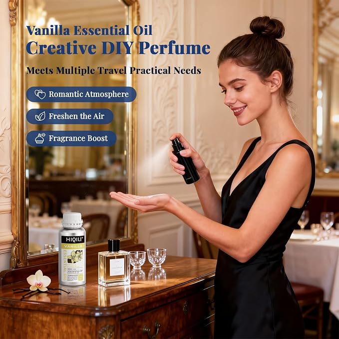 HIQILI 16 Ounces Vanilla Essential Oil, Strong Fragrance - Image 3