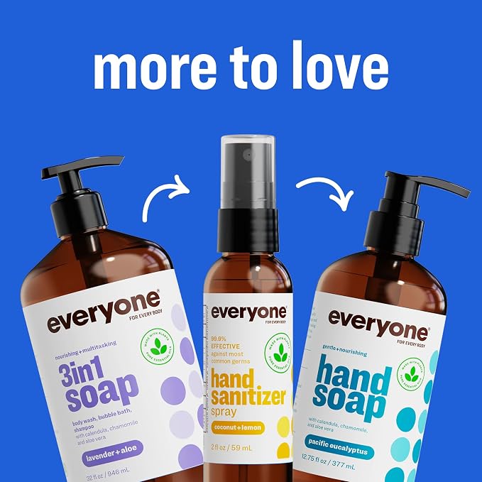 Everyone 3-in-1 Kids Soap, Body Wash, Bubble Bath, 32 Ounce, Lavender Lullaby - Image 6