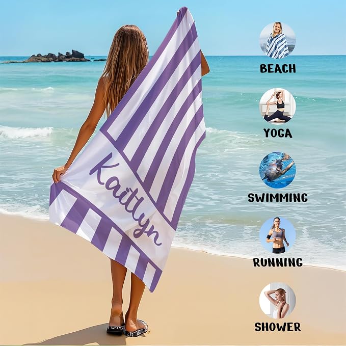JML Personalized Beach Towel - Image 6