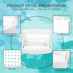 Plastic Sterilizing Tray, Tool sterilization box, Nail Tools Plastic - Image 7