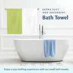Small and Lightweight Cotton Towels Assorted Pastel Mix 24 x 40 inches Towels - Image 2
