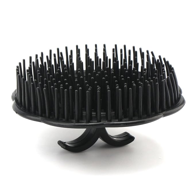 Segbeauty Mens Shampoo Brush, Massage Hair Brush Floriated Shower Comb - Image 3