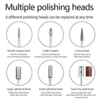 Nail Drill Kit Electric Rechargeable Set Cordless Nail Art Grinding Machine - Image 6
