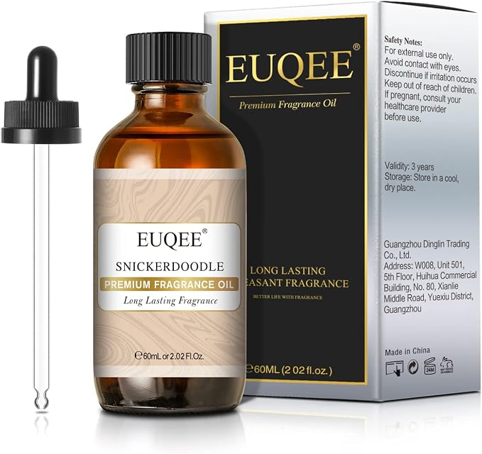 EUQEE Snickerdoodle Fragrance Oil, Premium Grade Essential Oil by EUQEE