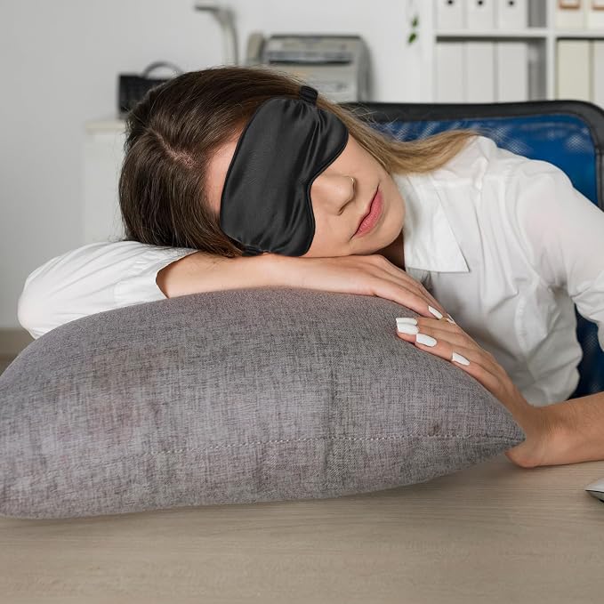 Silk Sleep Masks, 6 Pack Eye Masks - Image 7