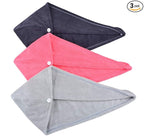 HOPESHINE Hair Drying Towel Twist Soft Shower Microfiber Towels by HOPESHINE