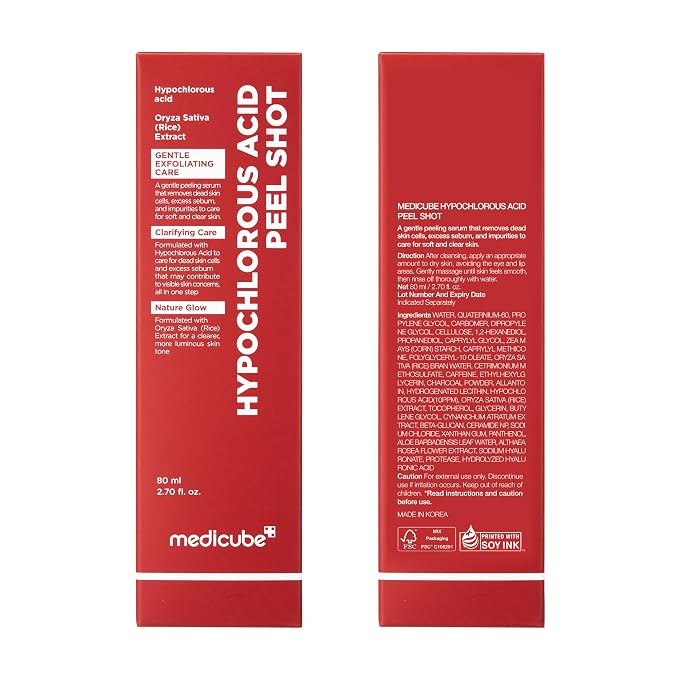 medicube Peel Shot with Hypochlorous Acid | Gentle Exfoliating Serum - Image 9