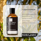 MAYJAM Cajeput Essential Oil, 3.38FL.OZ Pure Essential Oils - Image 3
