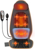 SLOTHMORE Heated Back Massager for Chair, Vibrating Massage Cushion by SLOTHMORE