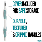 Trim Easy Hold Sure Grip Implements Cuticle Remover/Pusher, Dual Ended - Image 5