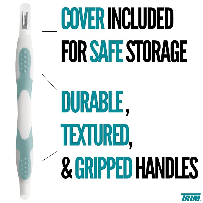 Trim Easy Hold Sure Grip Implements Cuticle Remover/Pusher, Dual Ended - Image 5