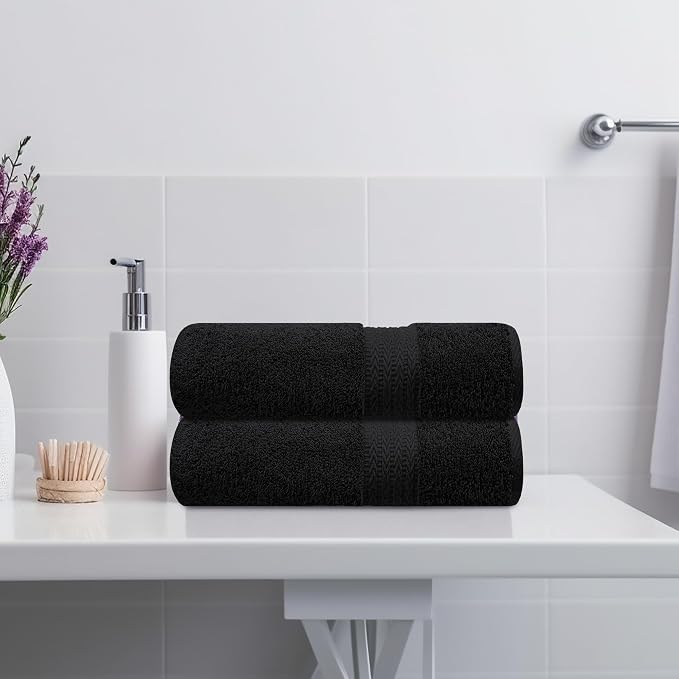 Oversized Bath Sheet 35 x 75 Pack of 2 | 450 GSM Quick Dry and Highly Absorbent - Image 5