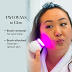 reVive Light Therapy Soniqué Mini Acne Cleanser, Battery-Operated Sonic Face - Image 4