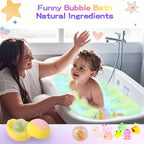 12-Piece Bath Bomb Gift Set for Kids, Bath Bombs for Kids - Image 2