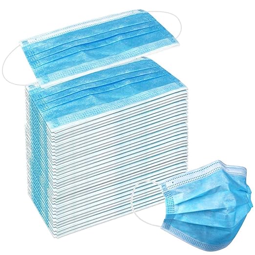 Wecolor 120 Pack Disposable Face Masks by Buynow