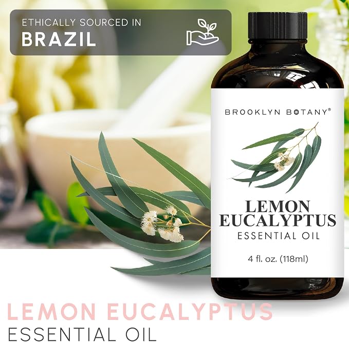 Brooklyn Botany Lemon Eucalyptus Essential Oil - Image 4