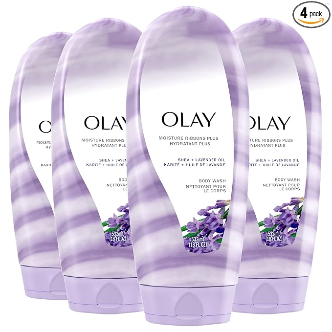 Olay Body Wash for Women, Moisture Ribbons Plus, Deep Conditioning & by Olay