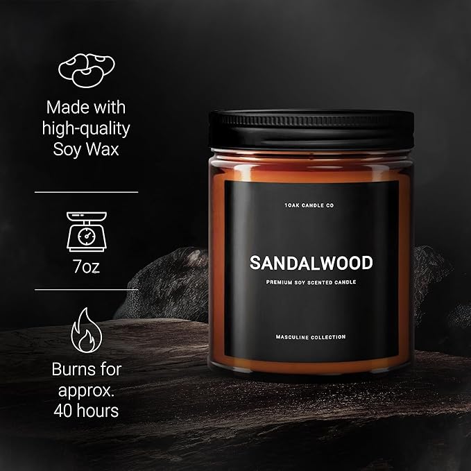 1OAK Scented Candles for Men - Image 4