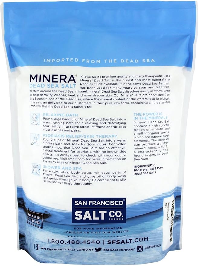 Minera Fine Grain Dead Sea Salt - Image 9