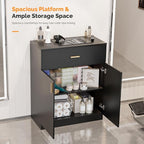 Salon Staion Hair Color Bar Organizers, Hair Color Rack, Barber Station Cabinet - Image 6