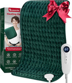 Heating Pad for Back Neck Shoulder Pain Relief and Period Cramps, Large Heating by luwanda