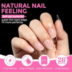 UNA GELLA Almond Nail Tips - Image 3