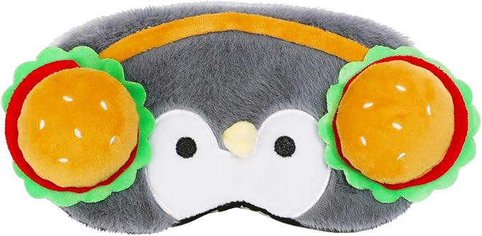 PERFECTSIGHT Sleep Eye Masks, Cute Penguin Plush Sleep Eye Cover Lightweight by PERFECTSIGHT