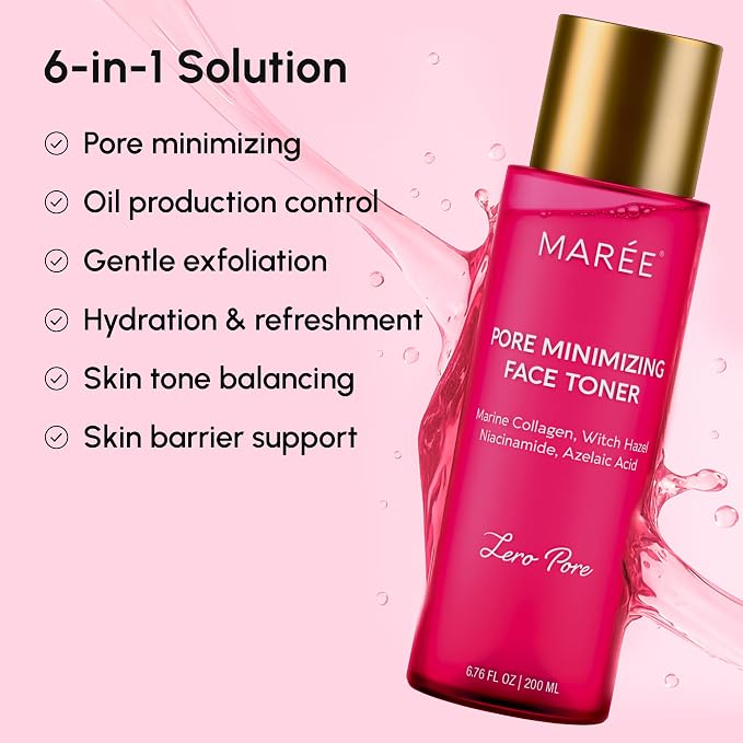 MAREE Pore Minimizer for Face Toner – Witch Hazel Toner - Image 3