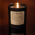 Vanilla & Cedarwood Candle, Luxury Scented Soy Candle 7oz, Cozy Sweet Fragrance - Image 5