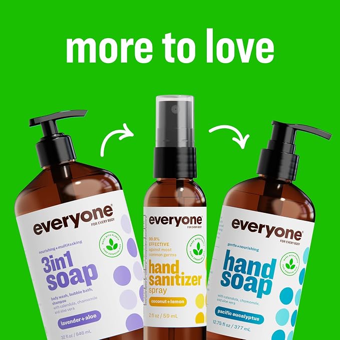 Everyone 3-in-1 Kids Soap, Body Wash, Bubble Bath, 32 Ounce, Tropical Coconut - Image 6